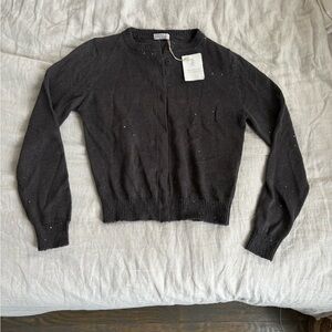 Brunello Cucinelli Linen And Silk Cardigan